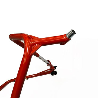 Motorcycle Head Lift Stand, Can Adjust Height Front Triple Tree Stand Wheel Repair And Tire Cleaning Tools