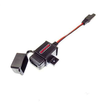 MOTOPOWER MP0609 3.1Amp Motorcycle USB Port SAE to USB Adapter - color: b) - SAE to USB Adapter