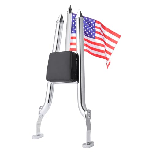 Sissy Bar for Harley Freewheeler/Road Glide 3 2015-2024 (Chromed) | backrest, 38mm steel, rust-proof powder coat. Quick-detach design. Weather-resistant. Bolt-on install, hardware included. - color: Chromed