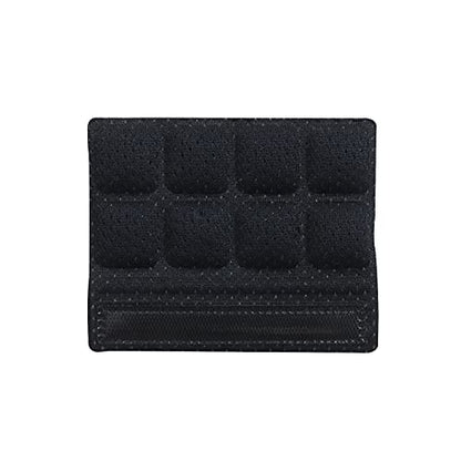6PCS Chin Pads Foam Pad Set Strap Padding Replacements Universal Cushion Mats for Cycling Bike Bicycle Motorcycle Road Racing Riding Helmet - color: Black 6PCS