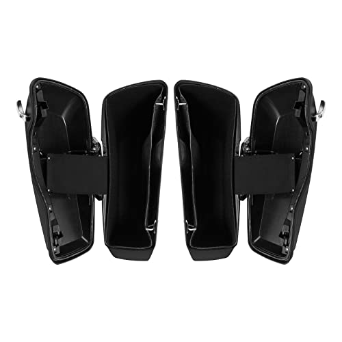 HR3 15-16 Black Denim Hard Saddlebags Compatible with 2015-2016 Road Glide Special FLTRXS Street Glide Special FLHXS (Replace for OEM) Fit for 2014-2023 Harley Touring Models - color: Black Denim Special