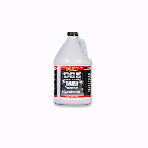 CCS Multi Surface Cleaner - Bug Remover for Motorcycles, Cars, Trucks, RVs, Boats - Polymer Chain Clear Coat Ceramic Alternative - Top Coat Shine and Protection Technology (1 Gal) - size: 128 Fl Oz (Pack of 1)