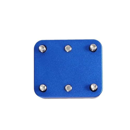 GPS Navigation Bracket Universal Motorcycle Accessories Motorcycle GPS Navigation Holder Mobile Phone Holder(Blue) - color: Blue
