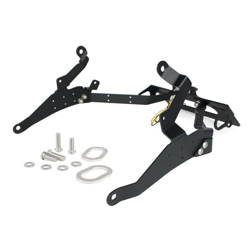 Fender Eliminator Bracket Tail Tidy Fit for CBR600RR 2013-2026 | Aluminum, Black Powder Coated, License Plate Bracket with LED Light, Tail Tidy Fit for OEM & Aftermarket Turn Signal