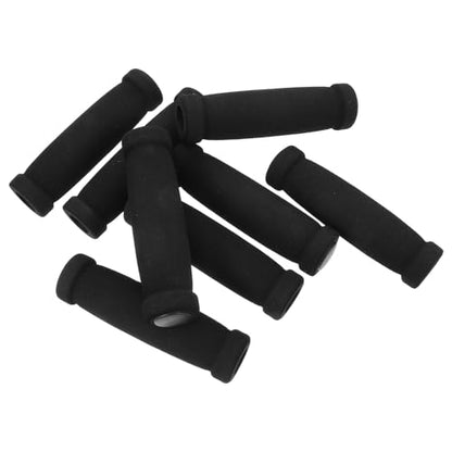 Alipis Mountain Bike Handlebar Grips Bicycle Handlebar Sleeves Nbr Rubber Foam 4pcs Set Non-Slip Protector for Cycling Fitness and Motorcycle Use