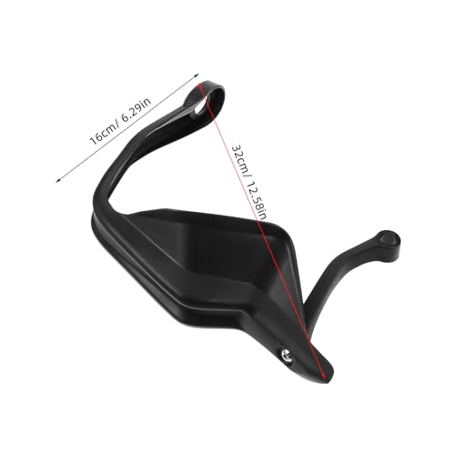 1 Pair Motorcycle Lever Guards Brake Clutch Lever Protector with Impact Resistant Plastic and Metal Construction for Universal Fit on Motorcycles