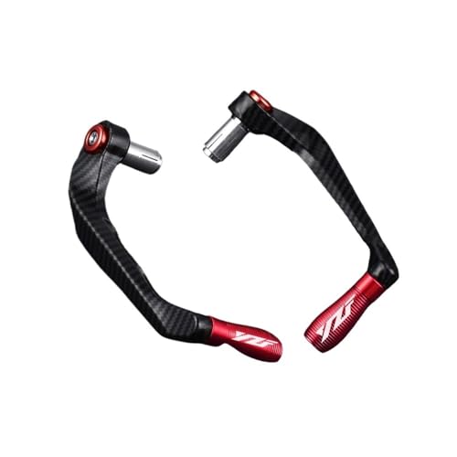 Handguard Motorcycle Handlebar Grips Guard Brake Clutch Lever Protector for Yam&aha YZF R1 R6 2005 2006 2007 2008 2009 2010 2011 2012 2013 - color: Red