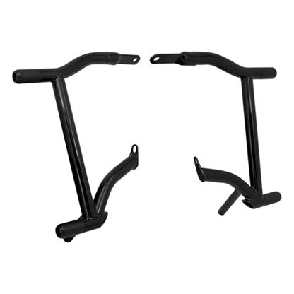 Motorcycle Crash Bar Engine Guard Highway Crash Bar Fit for Harley Touring Street Glide Road Glide Road King Electra Glide Ultra (C-Engine Guard+Saddlebag Guards for 14-23 Touring) - size: C-Engine Guard+Saddlebag Guards For 14-23 Touring