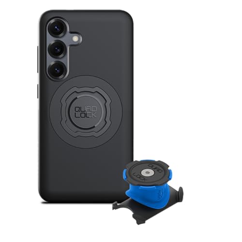 Quad Lock Stem/Handlebar Bike Phone Holder Kit with MAG Phone Case for Samsung Galaxy S25 - size: Samsung Galaxy S25