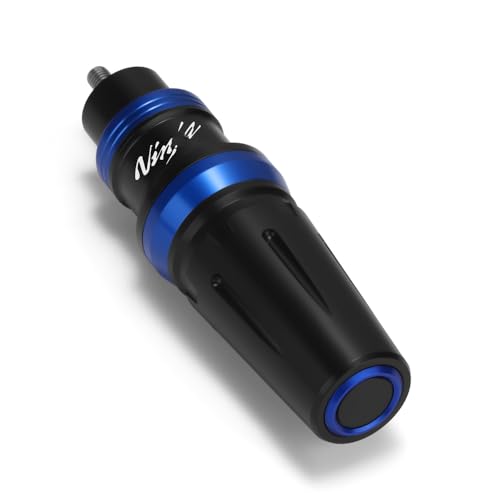 Motorcycle Exhaust Slider Crash Protector Compatible with Ninja 250R 300 400 650 ZX-10R ZX-14R 1000SX 1100SX 2006-2024 2025 2026 | Frame Slider Falling Protection Accessories (Blue) - color: blue