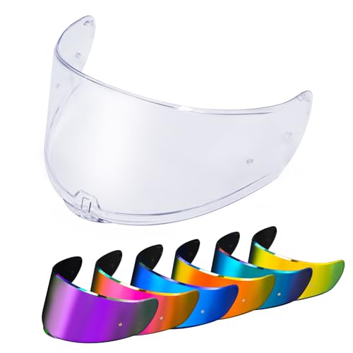 PSLER Sedici Strada 2 Visor - Sedici Strada 2 and Strada 3 Face Shield Motorcycle Helmet visor Accessories Replacement for LS2 FT2 VECTOR Sedici Strada 2 Strada 3 FF801 FF397，Clear - color: Clear