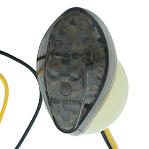 2 Pcs Motorcycle Led Flush Mount Front Turn Signal Light Replacement for Honda CBR600RR CBR1000RR 2004 2005 2006 2007 CBR 600 F4 F4i CBR900 CBR919