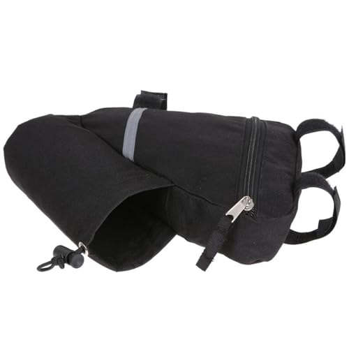 Bike Frame Bag,Bike Bag and Water Bottle Holder, Bicycle Triangle Bag for MTB Road Bike,Cycling Bike Accessories - color: Black