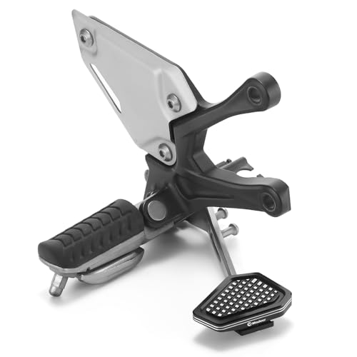 Modeer Motorcycle Rear Brake Pedal Extension Compatible with Z900 2017-2024 (NOT 2025), Ninja ZX-4R / ZX-4RR 2023-2025, Ninja ZX-6R 2015-2025 (black) - color: black, size: Modeer
