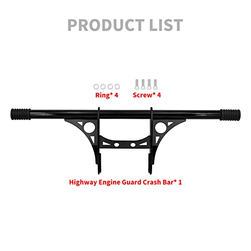 Motorcycle Highway Crash Bar Engine Guard Protector for Harley Sportster XL 1200 883 Iron Custom 2018-2025