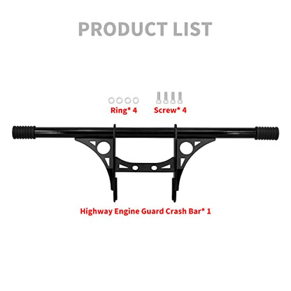 Motorcycle Highway Crash Bar Engine Guard Protector for Harley Sportster XL 1200 883 Iron Custom 2018-2025