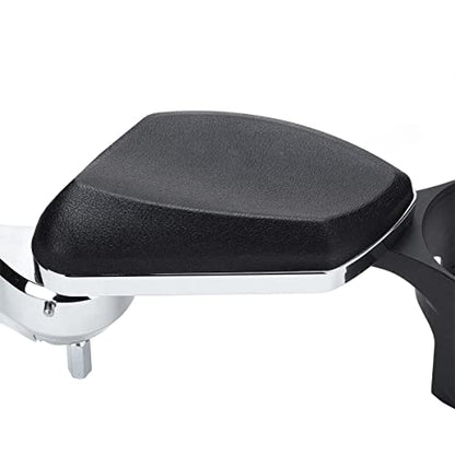 Passenger Armrests with Removable Cup Holder Compatible with Harley Touring Road Glide Electra Glide Tri Glide 2014-2023