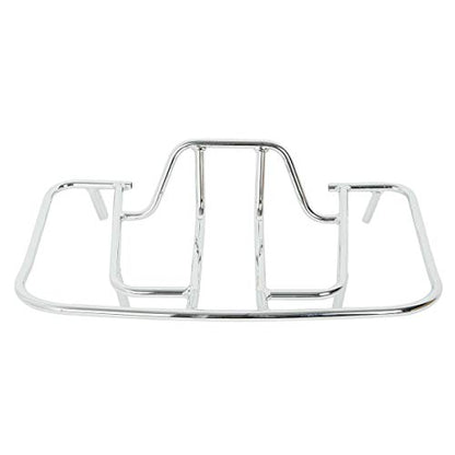 Green-L Rear Trunk Mounted Luggage Rack Fit for Honda 2001-2017 Goldwing GL1800 Motorcycle Chrome Tourbox Carrier - color: Style B chrome