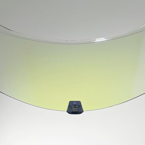 R1 Air Helmet Visor Replacement,Tinted Motorcycle Helmet Face shield Windshield lens for R1,R1 Air,R1 EVO,T520,ST1400,391 (Revo Clear Purple) - color: Revo Clear Purple