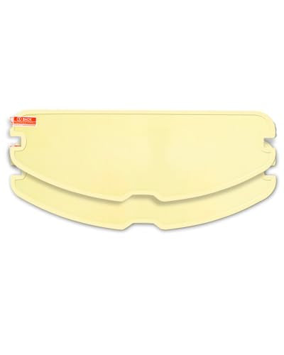 Soman Universal Motorcycle Helmet Anti Fog Film, 1 Pack Anti-fog Film for Motorcycle Helmet Visor Shield Compatible with XD-4 MX-9 XG 100 K6 I90 Strada II (Clear) - color: Transparent-upgrade-2 Pack