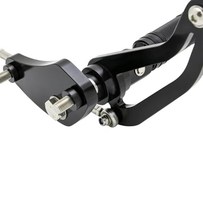 CNC Black 2.17" Forward Controls Foot Pegs Footrests Shift Levers Linkages Kits Compatible with 1995-2006 Kawasaki Vulcan 800 VN800 A B Classic E Drifter - color: Black A, size: VN800