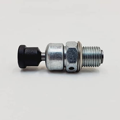 Compression Release Valve for High Compression Harley V-Twin Motors - Synthetic Knobs that stay cool to the touch and automatically close after start-up – 10mm x 1.0 Thread Pitch - SOLD INDIVIDUALLY
