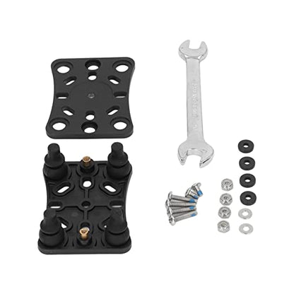 Motorcycle Mobile Phone Holder Shock Absorber, Universal Phone Bracket with Buffer, Anti - Vibration Phone Mount for ATV UTV Motorcycle, Nylon Silicone Stainless Steel
