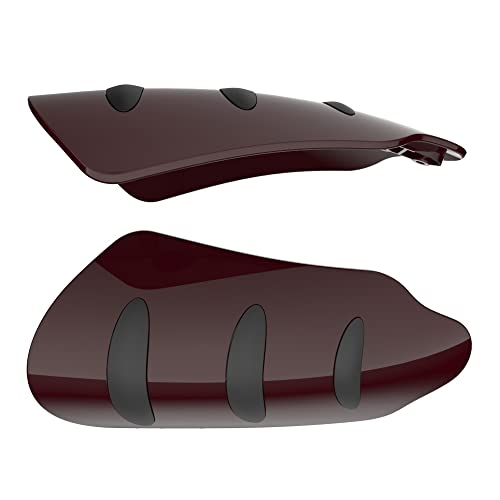 US Stock Advanblack Color Matched Hand Guard For Harley Touring & Softails - color: Billiard Burgundy