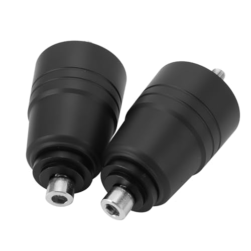 Universal Motorcycle Frame Sliders Crash Pad, CNC 6063 Aluminum Alloy Falling Protector with M10x1.25 Screw Holes, Anti - Crash Slide Guard for Motorbike Engine