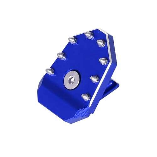 KLR650 Brake Pedal Blue Rear Foot Extension Pedals Motorcycle Rear Pedals Footbrake Lever Pedal Enlarge Extension Pad Aluminum Alloy Compatible With KLR650 2008-2025 - color: Blue