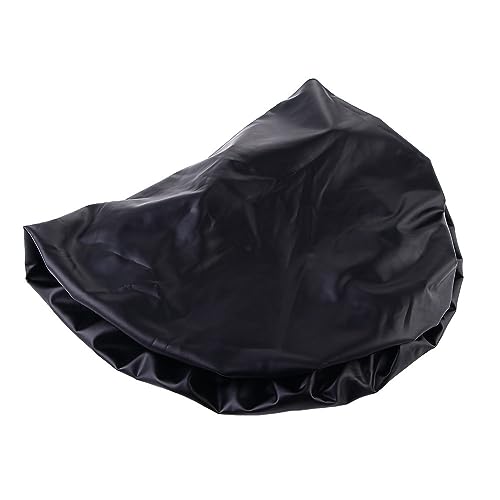 Leadigol Motorcycle Seat Cover,PU Leather Waterproof Breathable Electric Vehicle Black Motorbike Seat Protector Scooter Sun Pad Dust Protector Rainproof Waterproof Sunscreen Cushion Cover