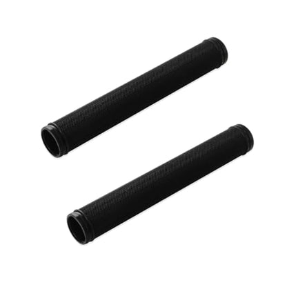 7" Snowmobile Handlebar Grips Compatible with 7/8'' Handlebars-Cat Polaris Skidoo Ultra Tacky Diamond Grip Surface is Soft and Comfortable - color: Black