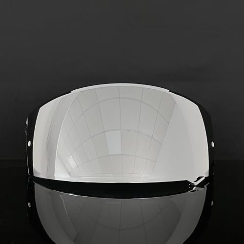 Neotec 2 Helmet Visor Replacement for,CNS-3 UV Protection Helmet Face Shield Compatible with SHOEI Neotec 2(Silver) - color: Silver- Day Use