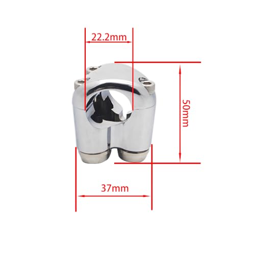 Universal 3 Buttons CNC Hand Control Momentary Switch Micro Switch, for 7/8 22mm Bars Handlebar Bobber Cafe Racer Chopper (Chrome) - color: Chrome, size: 7/8 Inch