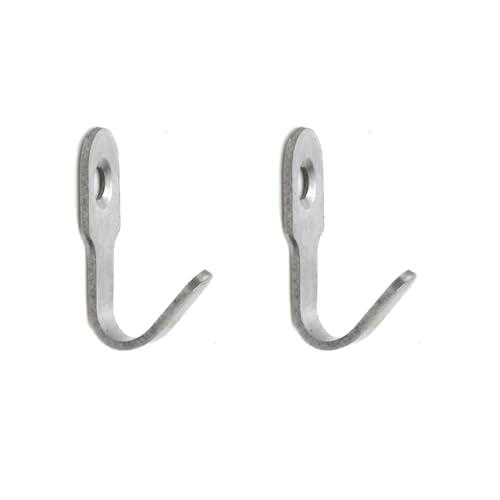 Oedema Stainless Steel Wall Hangers Mini J Hooks Single Prong Hanging Hooks for Picture Bath Towel Mirror Hanging Hardware Keys Coats, Silver, 20 Pack - style: Silver,20 Pcs