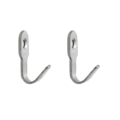 Oedema Stainless Steel Wall Hangers Mini J Hooks Single Prong Hanging Hooks for Picture Bath Towel Mirror Hanging Hardware Keys Coats, Silver, 20 Pack - style: Silver,20 Pcs