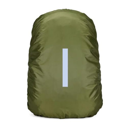 Backpack Rain Cover Outdoor Reflective Waterproof Backpack Rain Cover Night Bike Safety Light Raincover Bag Hiking Mountaineering Dust - color: Black 45L