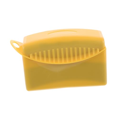 Cabilock Curved Sponge Brush for Tire Detailing Car Wax Applicator Pad Lid for Car Motorcycle Detailing Automotive Cleaning Tool