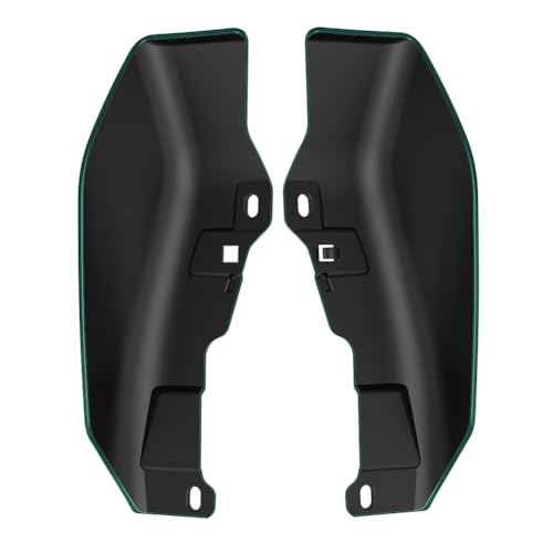 Mid Frame Air Deflectors Heat Shield Fit for Harley Touring 2009-2026 Alpine Green - color: Alpine Green