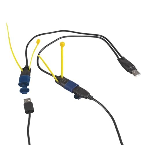 Optimate USB Cable O-110, USB Y-Splitter, with Weatherproof Connection System
