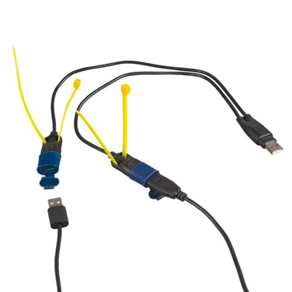 Optimate USB Cable O-110, USB Y-Splitter, with Weatherproof Connection System