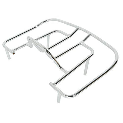 Green-L Rear Trunk Mounted Luggage Rack Fit for Honda 2001-2017 Goldwing GL1800 Motorcycle Chrome Tourbox Carrier - color: Style B chrome