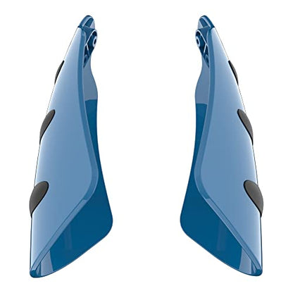 US Stock Advanblack Color Matched Hand Guard For Harley Touring & Softails - color: Billiard Teal