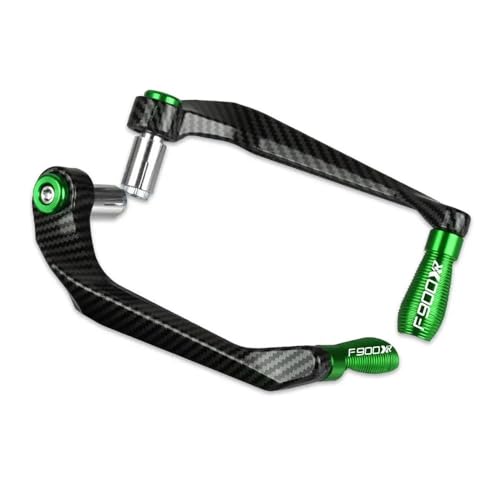 Motorcycle Lever Guard, Motorcycle Accessories Aluminum for B&MW F900XR F900R F900 R F900 XR 2020 2021 2022 Levers Guard Brake Clutch Handlebar Protector - color: F900XR LOGO-02