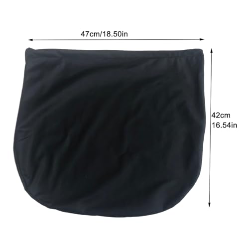 2 Pack Motorcycle Helmet Bag, Lightweight Drawstring Storage Bag, Large Capacity Protective Carrying Bag for Motorcycle, Bicycle, Ski, Hockey & Sports Helmet (Black)