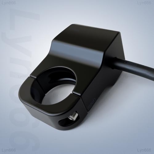 Motorcycle Handlebar Switch 7/8" (22MM) 12V Aluminium Alloy ON-Off-ON ATV Light Switches for Motorcycle Bike ATV UTV Scooters 1 Piece - size: Style C-Black 1 Piece