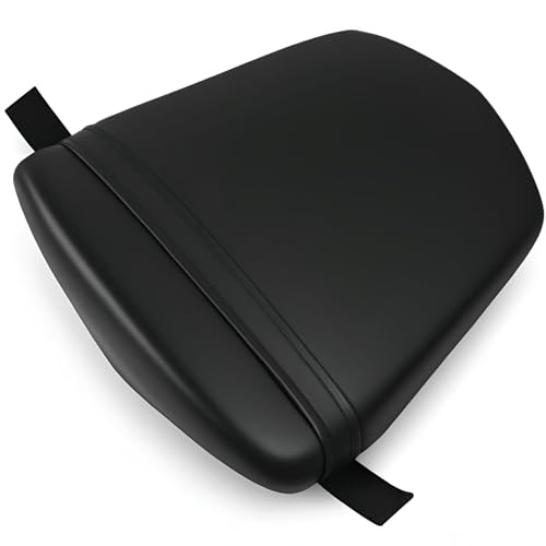 Motorcycle cushion Black Rear Pillion Passenger Seat Cushion Fits For YAMAHA YZF R6 2003-2005 YZF R6S 2006-2009 - size: YZF R6#03-05