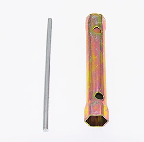 18mm Spark Plug Socket, Motorcycle Ignition Spanner Wrench Tool, 3/8" Drive Hex Head for Harley Honda Yamaha Kawasaki