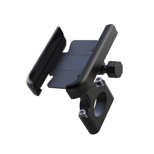 Navigation Holder For Forza 125 For Forza 250 For Forza 300 For Forza350 For Forza750 Motorcycle Mobile Phone Holder GPS Navigator Rearview Mirror Handlebar Bracket Windshield GPS Bracket - color: H sliver
