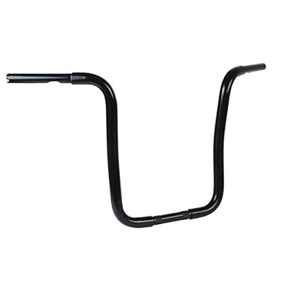 Green-L 1 1/4" Ape Hanger 18" Rise Handlebars Fit for Harley Sportster XL883 XL1200 Softail FLST FXST Custom Motorcycle 1.25" Handle Bar - size: 18" Rise, style: Style A Black